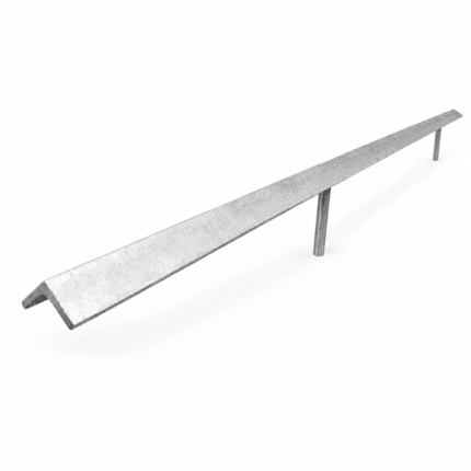 8-foot 304 stainless steel V-track with concrete anchor rods