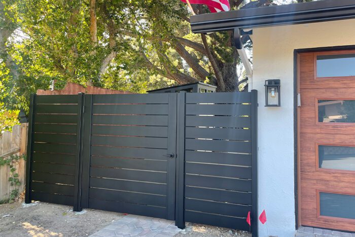 aluminum gate kit LA - black - photo 2