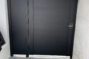 aluminum gate kit NY - 4x6 black with panel