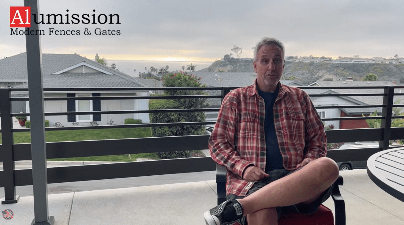 Aluminum Railing Installation Review in San Clemente, CA