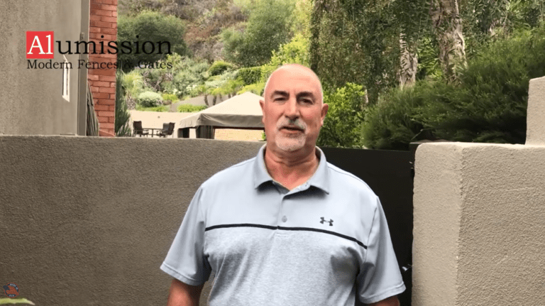 Full Privacy Modern Aluminum Gates in Westlake CA