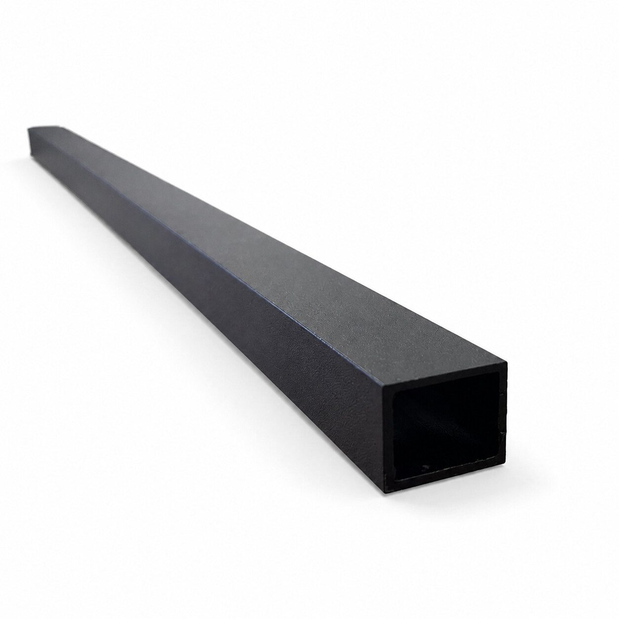 1 Inch Aluminum Slat in Black powder-coated finish