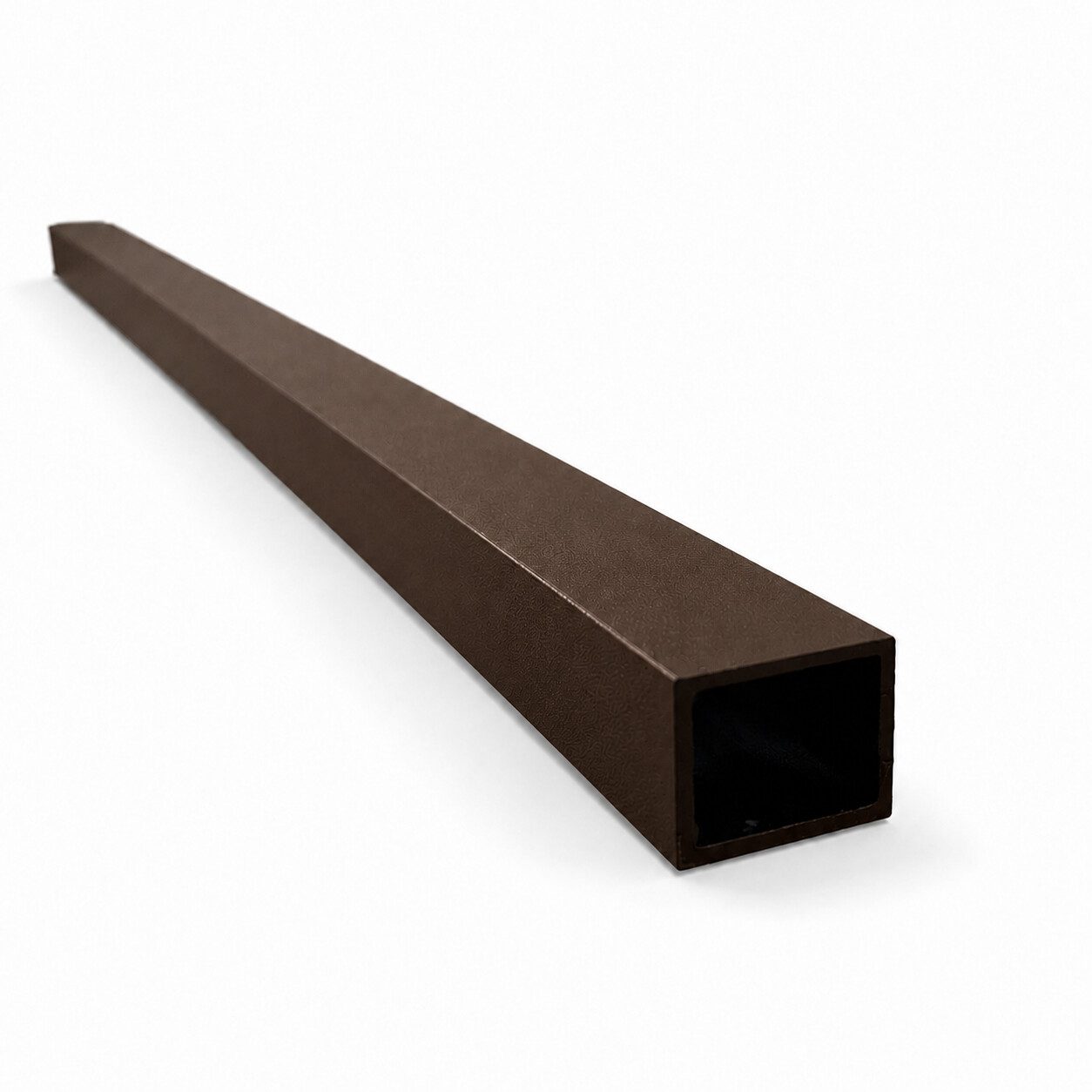 1 Inch Aluminum Slat in Bronze powder-coated finish