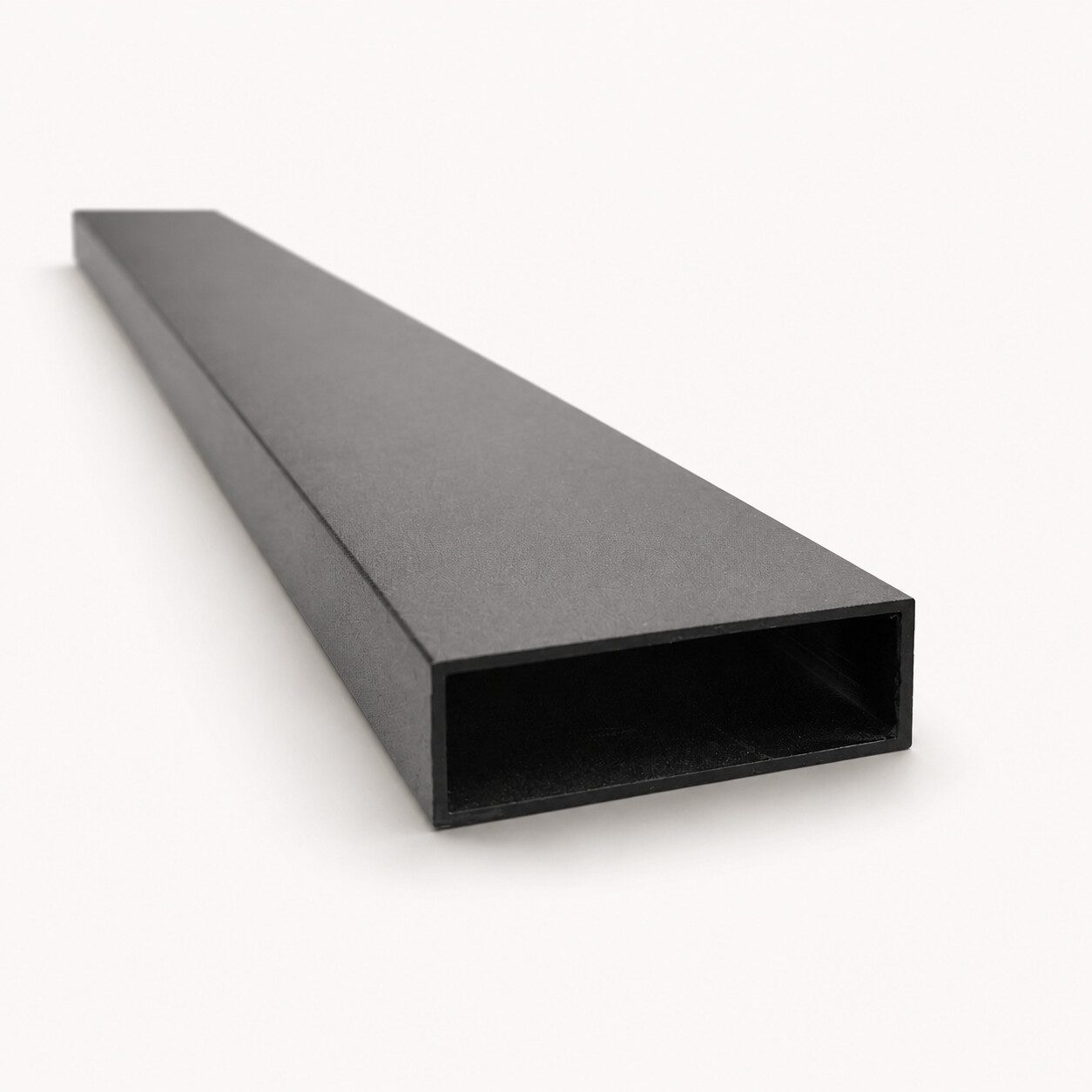 2.5 Inch Aluminum Slat in Black powder-coated finish