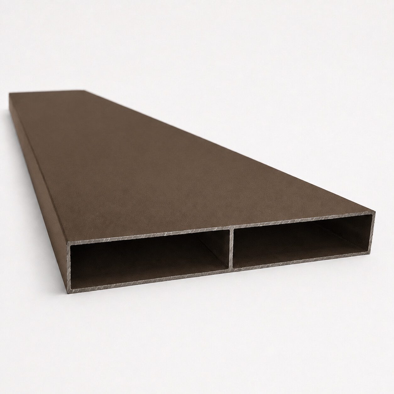 5.5 Inch Aluminum Slat in Bronze powder-coated finish