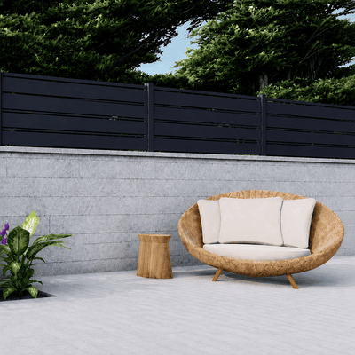 Wall Topper Black Miami Style