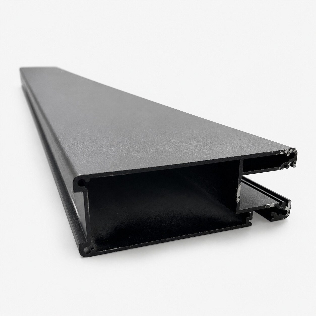 Aluminum Gate Frame in Black powder-coated finish