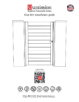 Alumission aluminum gate kit installation guide page 1