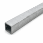 1-1/4 inch galvanized square steel tube with 1/8 inch wall thickness