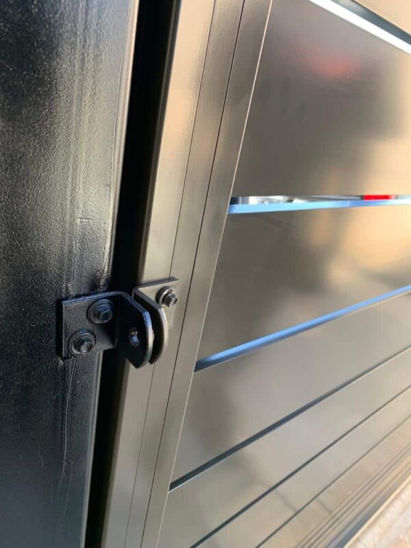 Black Aluminum sliding Gate