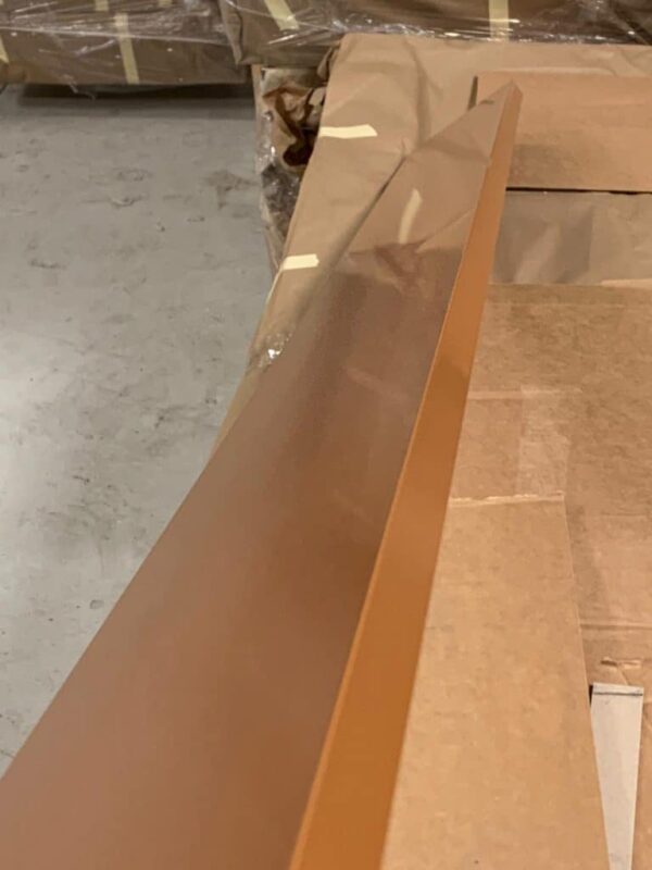 Brown Horizontal Slat gate