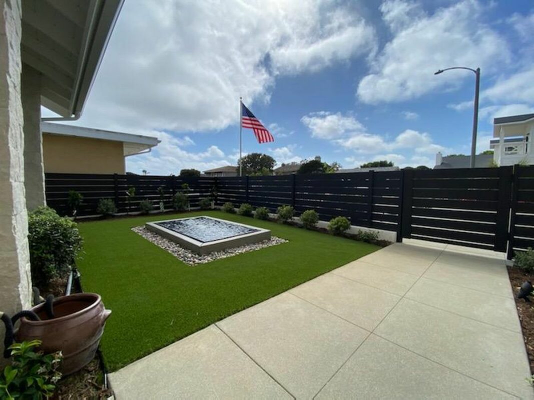 Front aluminum bronze fence ang gate in Boulder