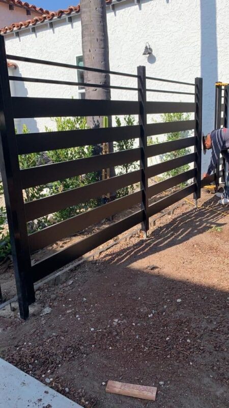 Special black Aluminum fence