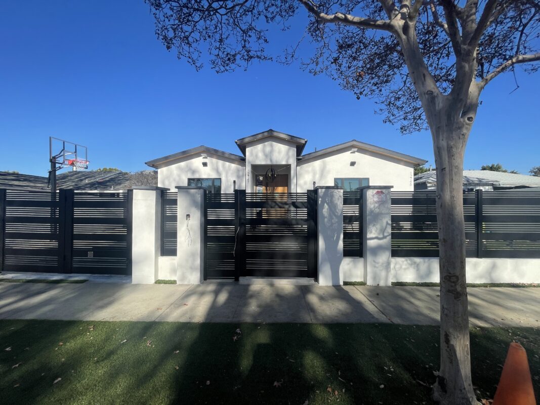 Front house fence in north HW-11