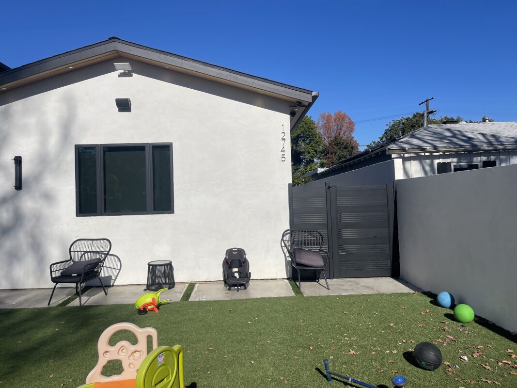 Front house fence in north HW-13