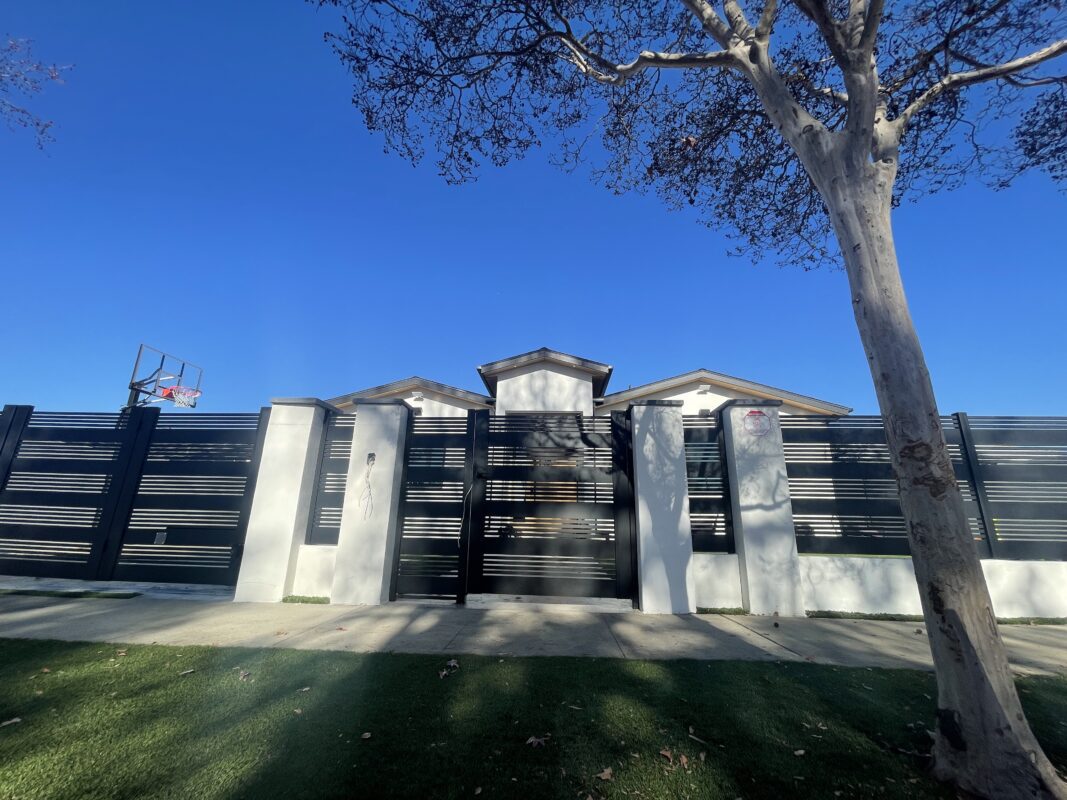 Front house fence in north HW-14