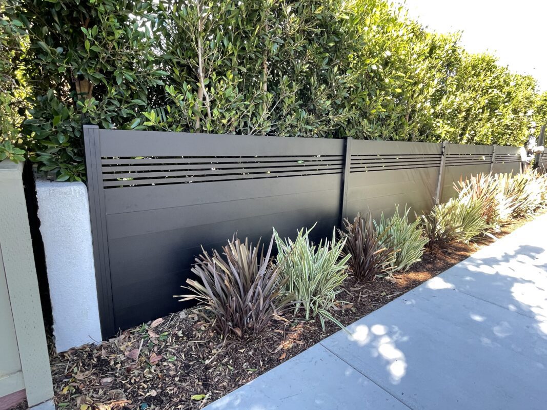 Front yard fence in Redondo Beach