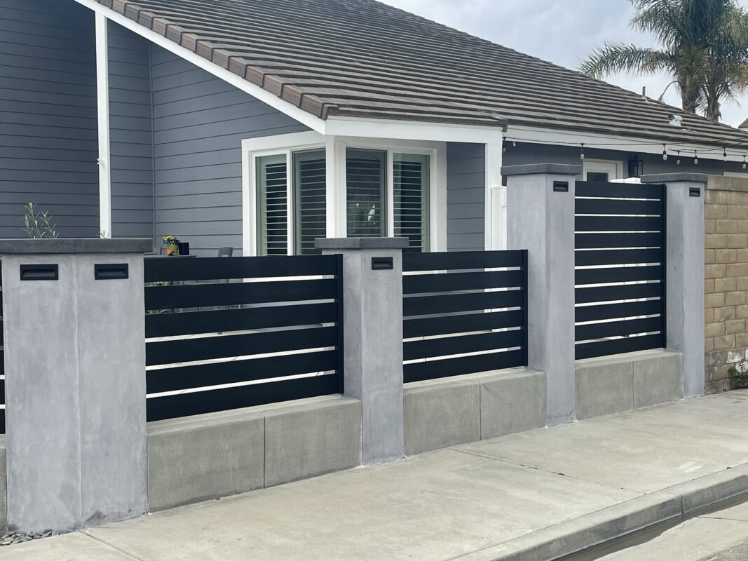 Beautiful curb appeal of a house in Huntington Beach, CA 92642