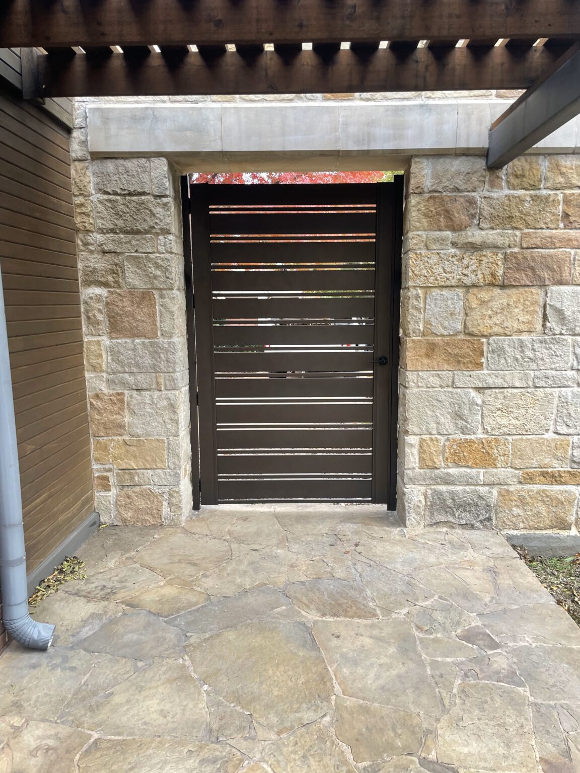 Bronze Aluminum Gate in Dallas, TX by DFW Gates and Fences