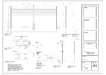 Aluminum Fence Panel - Full Privacy Fence- 8' Wide x 6' High - Image 6
