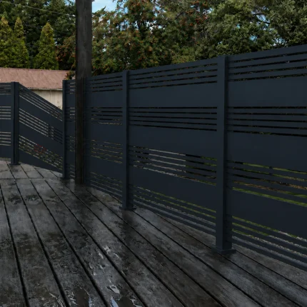 Aluminum Black Railing Kit Las Vegas Style