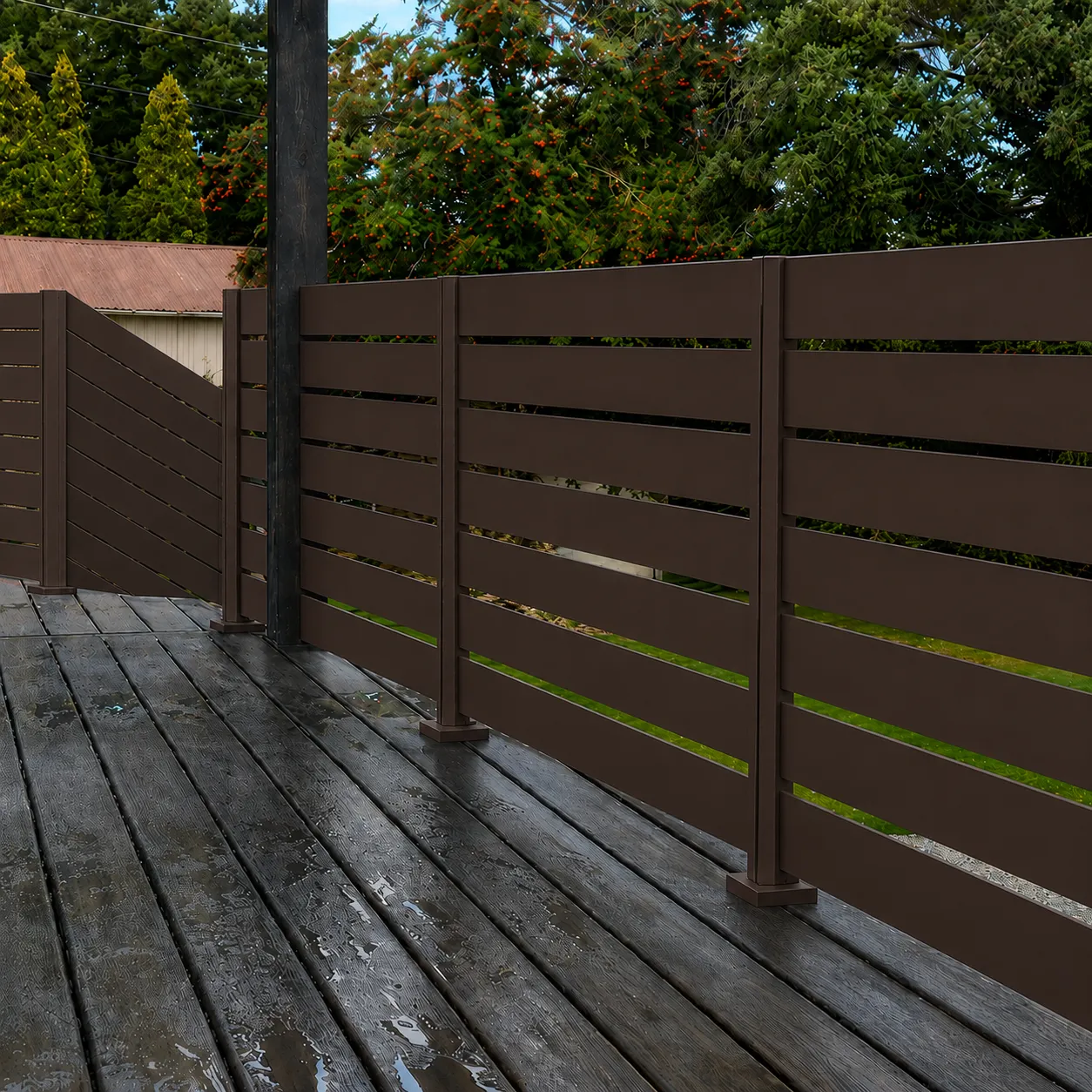 Aluminum Bronze Railing Kit Los Angeles Style