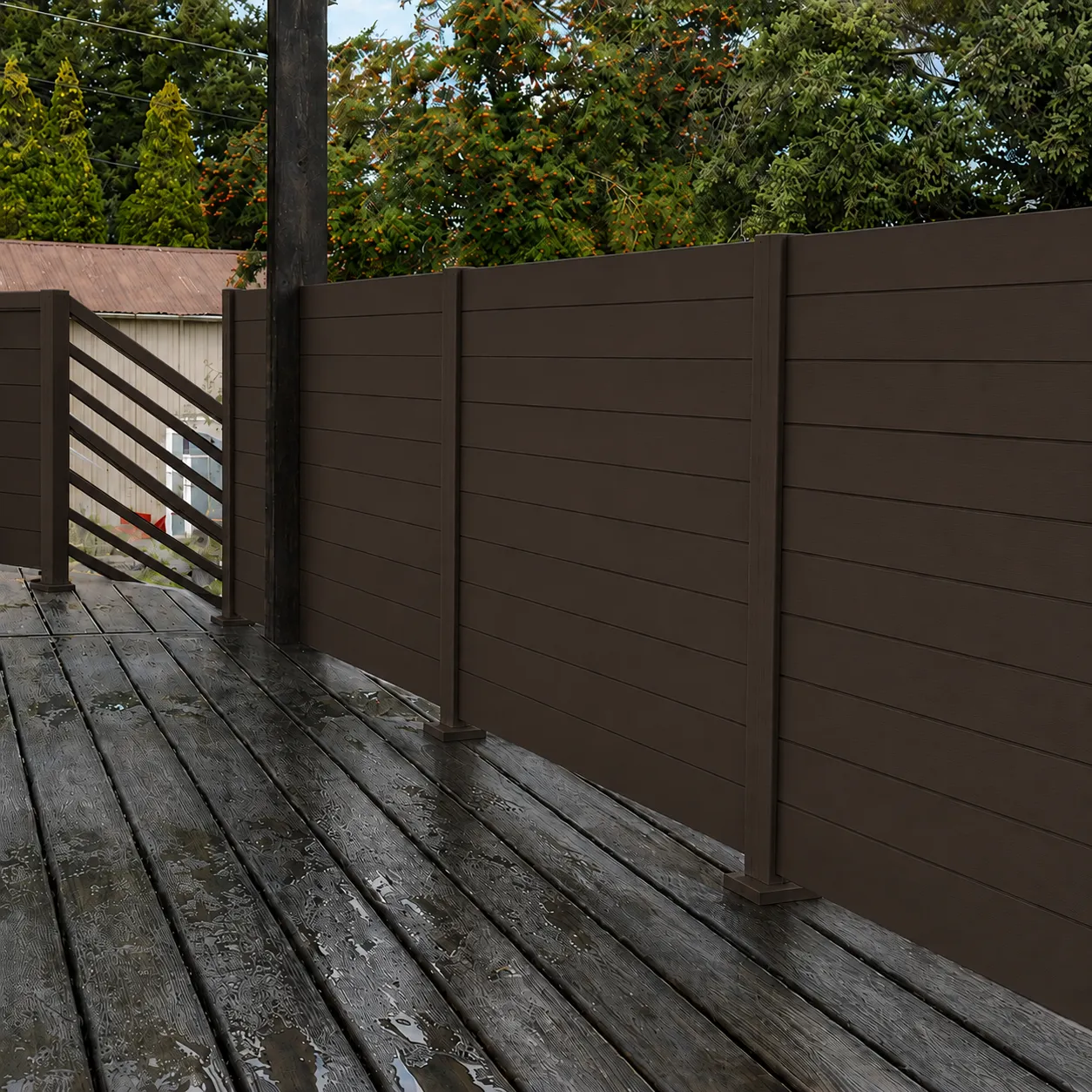 Aluminum Bronze Railing Kit New York Style