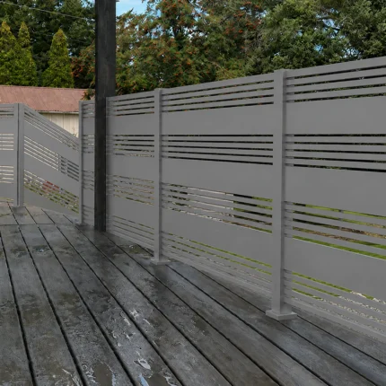 Aluminum Ligh Gray Railing Kit Las Vegas Style