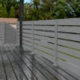 Aluminum Light Gray Railing Kit Los Angeles Style