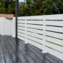 Aluminum White Railing Kit Los Angeles Style