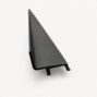 Aluminum Stopper For Side Post in Black powder-coated finish