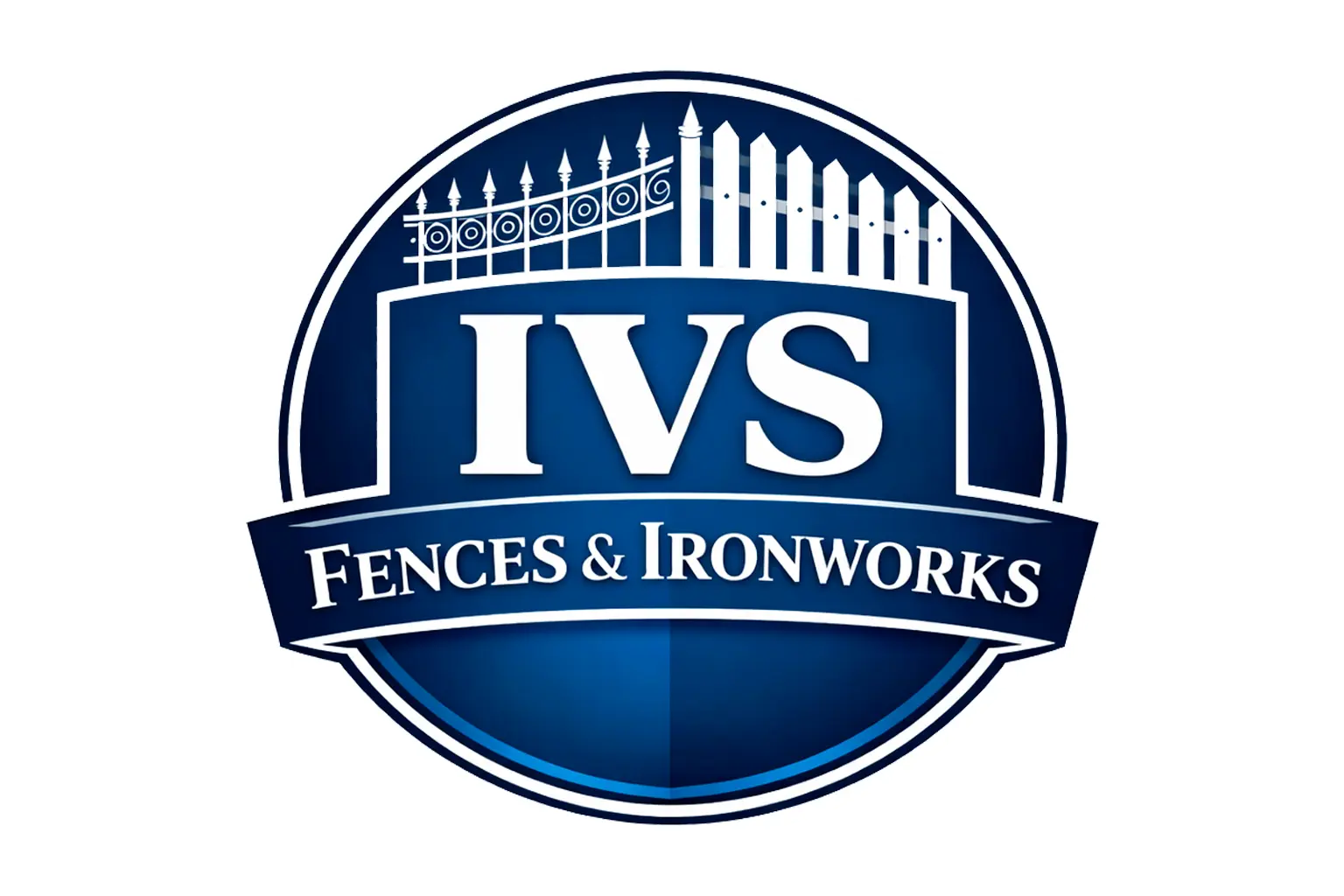 ivs fences ironworks logo